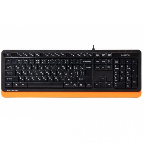 Клавиатура A4Tech Fstyler FK10 Black/Orange