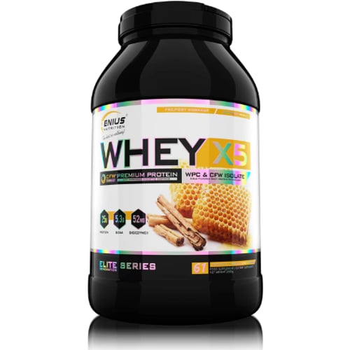 Протеїн Genius Nutrition Whey-X5 2000 g / 61 servings / Vanilla Honey