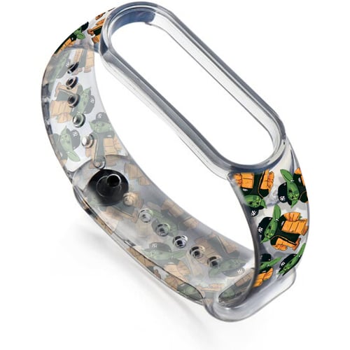 Ремінець ArmorStandart This-is-the-Way BY Transparent (ARM59267) for Xiaomi Mi Smart Band 5/6/7