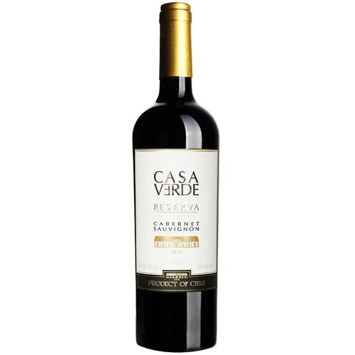 Вино Casa Verde Rezerva Cabernet Sauvignon, красное сухое, 0.75л 13% (DIS7808765712953)