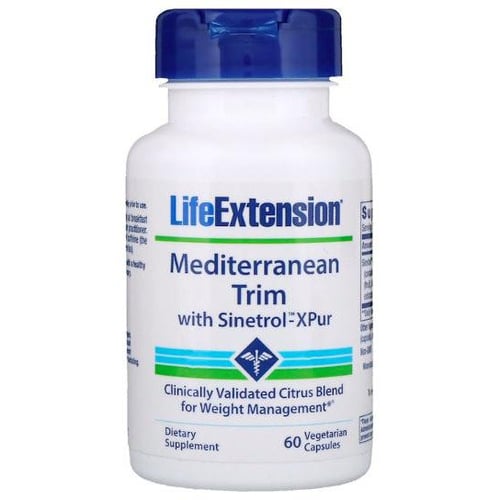 Life Extension Mediterranean Trim with Sinetrol-XPur 60 Veg Caps Зниження ваги