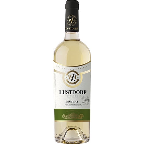 Вино Lustdorf Мускат белое полусладкое 0.75л 9-13% (PLK4820189290063)
