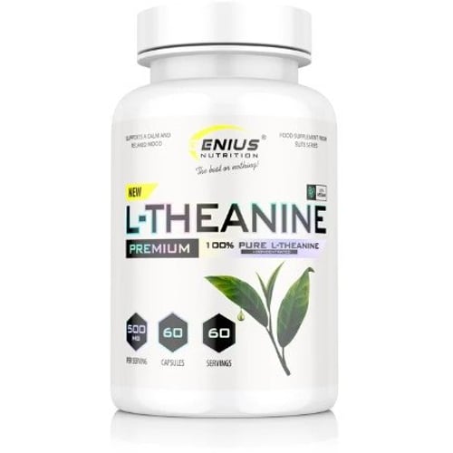 Аминокислота для спорта Genius Nutrition L-Theanine 60 caps / 60 servings