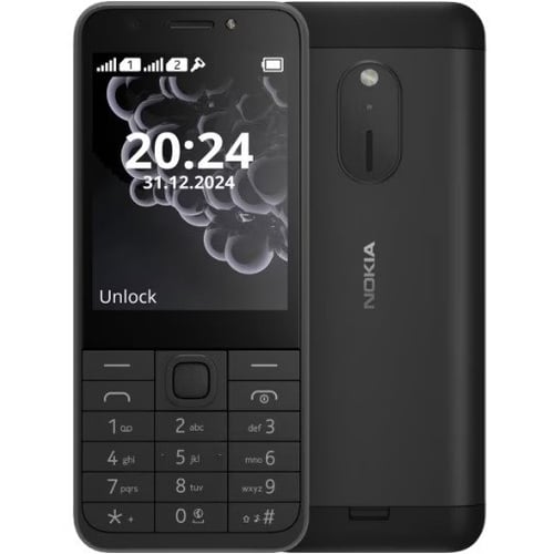 Мобильный телефон Nokia 230 (2024) Dual Black (UA UCRF)