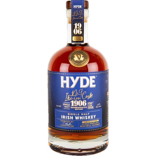 Виски Hyde №9 1906 Single Malt Irish Whiskey, 0.7л 43% (WHS5391528960538)