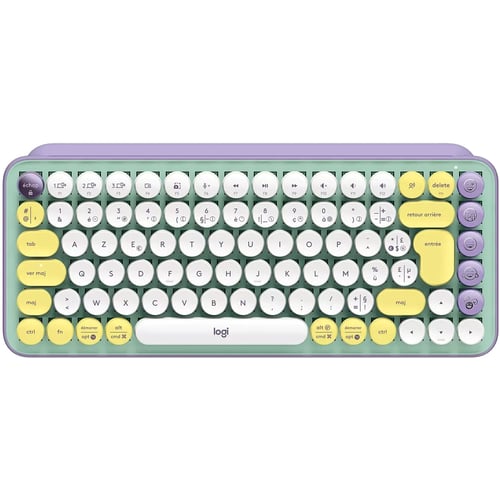 Клавіатура Logitech POP Keys Wireless Mechanical Keyboard UA Daydream Mint (920-010736)