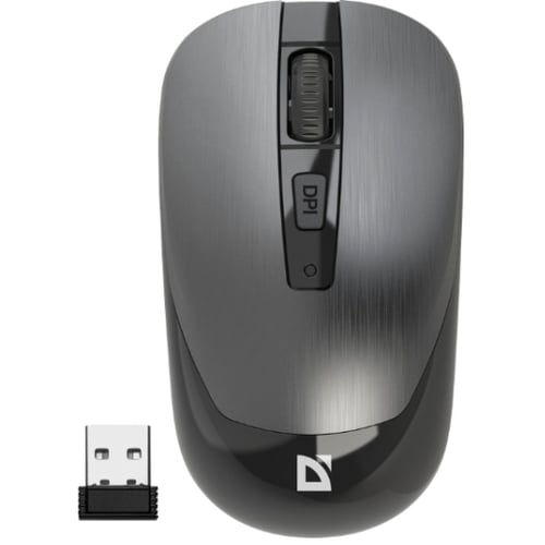 Мышь Defender Wave MM-995 Silent Wireless Grey (52993)