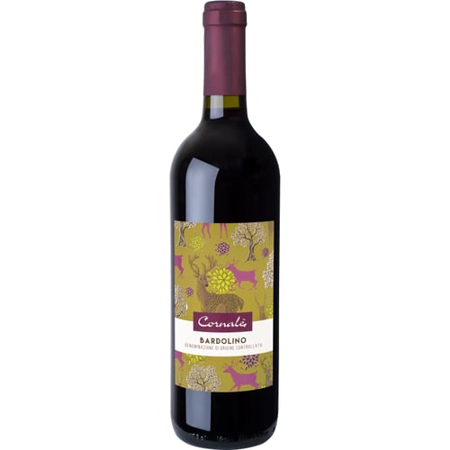 Вино красное сухое CORNALE BARDOLINO DOC, 0.75л 11.5% (STA8002167000505)
