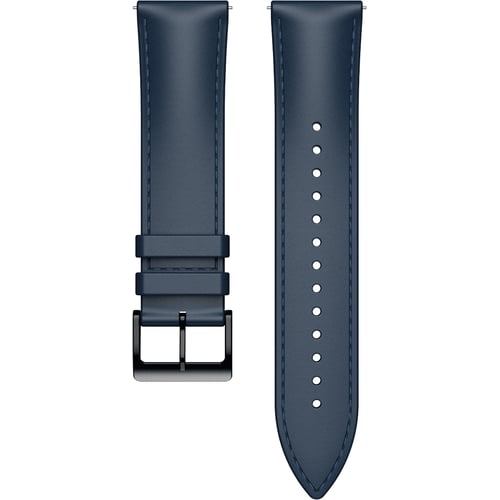 Mobvoi 24mm Leather Watch Band Smart Casual Blue for TicWatch Pro 5