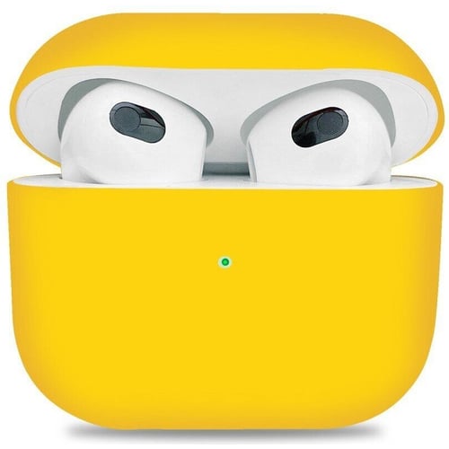 Чехол для наушников ArmorStandart Ultrathin Silicon Yellow (ARM60299) for Apple AirPods 3