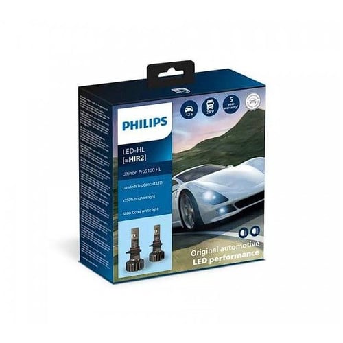 Світлодіодна автолампа Philips HIR2 Ultinon Pro9100 (11012U91X2)