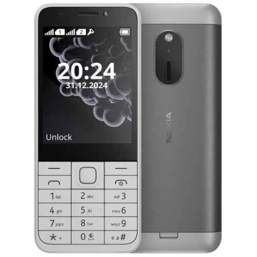 Мобільний телефон Nokia 230 (2024) Dual White (UA UCRF)