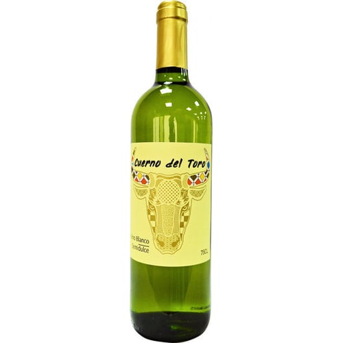 Вино Cuerno del Toro біле напівсолодке 0.75л 10.5% (PLK8436043586393)