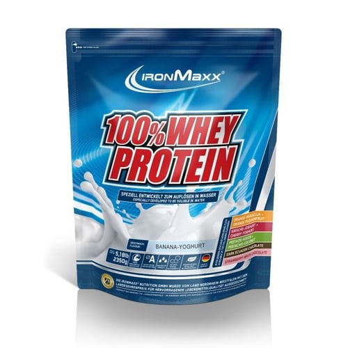 Протеин IronMaxx 100% Whey Protein 2350 g /47 servings/ Banana Yogurt