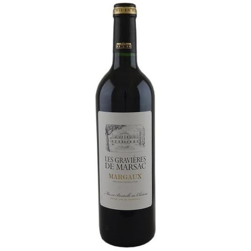 Вино Chateau Les Gravieres de Marsac Margaux червоне сухе 0.75л (VTS1313650)