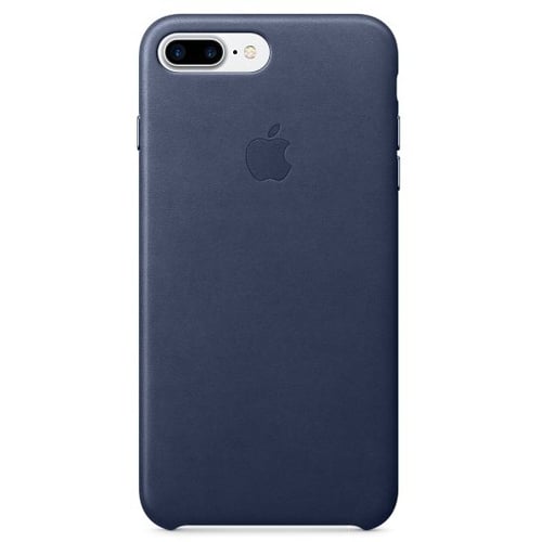 Чохол для iPhone Apple Leather Case Midnight Blue (MMYG2/MQHL2) for iPhone 8 Plus/iPhone 7 Plus