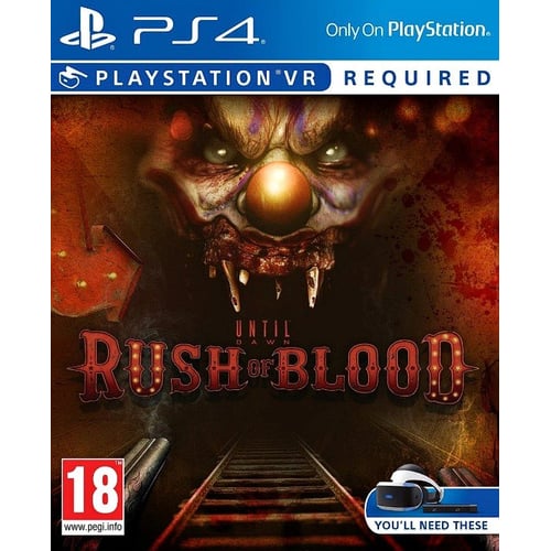 Until Dawn Rush of Blood (PS4, VR)