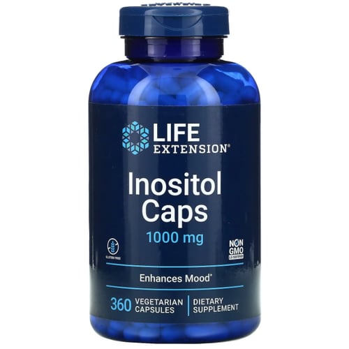 Life Extension Inositol Інозитол 1000 мг 360 капсул