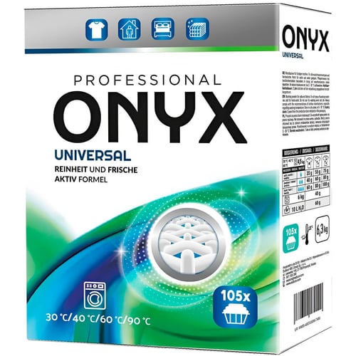 Пральний порошок Onyx Professional Vollwaschmittel для всіх видів речей 6.3 кг (4260145998471)