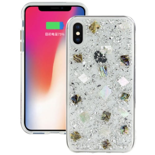 Чохол для iPhone SwitchEasy Flash Case Seashell Silver (GS-81-444-40) for iPhone X/iPhone Xs