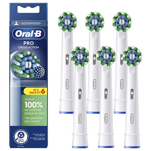 Насадка для електричної зубної щітки Braun Oral-B Cross Action EB50RX (6)