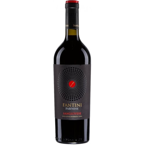 Вино SANGIOVESE TERRE DI CHIETI, FARNESE FANTINI, красное сухое, 0.75л 12.5% (STA8019873660329)