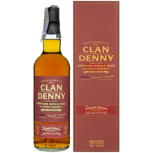 Віскі Clan Denny Speyside Single Malt 40% 0.7 л (FSH_5014218821666)