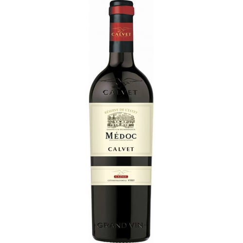 Вино Calvet Reserve de L'Estey Medoc красное сухое 0.75 л (3159560521016)