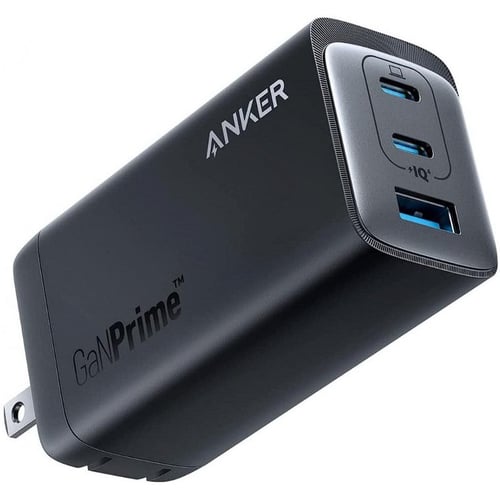 Зарядний пристрій ANKER Wall Charger 2xUSB-C+USB  PowerPort 737 GaNPrime 120W Black (A2148311)