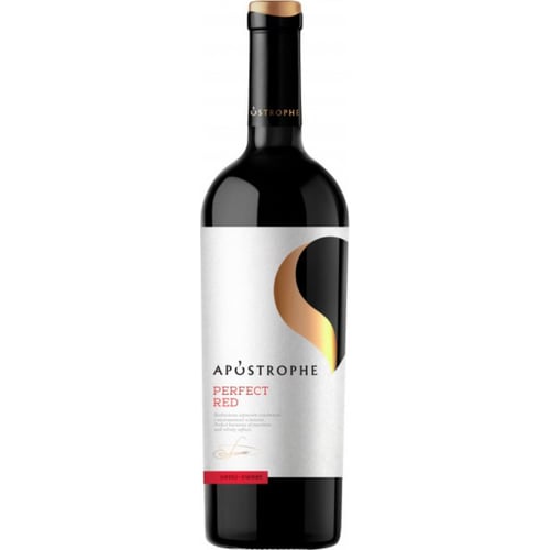Вино Apostrophe Perfect Red напівсолодке червоне 0.75 (VTS6321224)