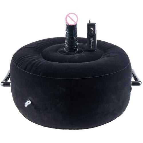 Надувна секс-подушка Pipedream Inflatable Hot Seat (чорний)