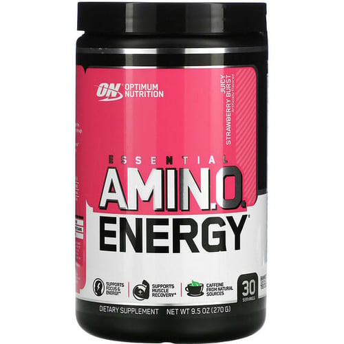 Аминокислота для спорта Optimum Nutrition Essential Amino Energy 270 g /30 servings/ Juicy Strawberry