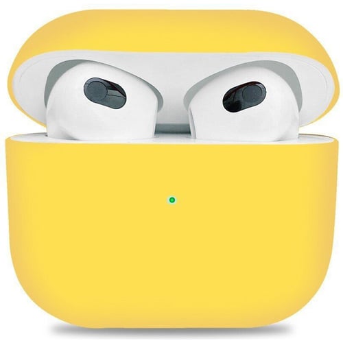 Чехол для наушников ArmorStandart Ultrathin Silicon Mellow Yellow (ARM60300) for Apple AirPods 3