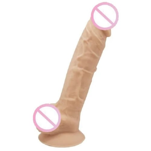 Фалоімітатор Silexd Vetus Flesh (Premium Silicone Dildo MODEL 1 size 8 ")