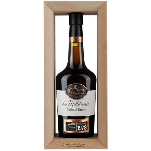 Кальвадос Christian Drouin Calvados Coeur de Lion 1978, 0.7л 40%, у дерев'яній коробці (BWR7423)