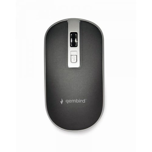 Мышь Gembird MUSW-4B-06-BS Wireless Black-Silver