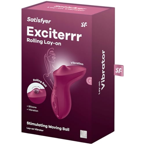 Кліторальний вібратор Satisfyer Exciterrr Berry: Призначення Клиторальные