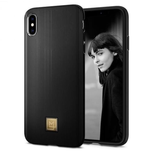 Чохол для iPhone Spigen La Manon Classy Black (063CS24962) for iPhone Xs