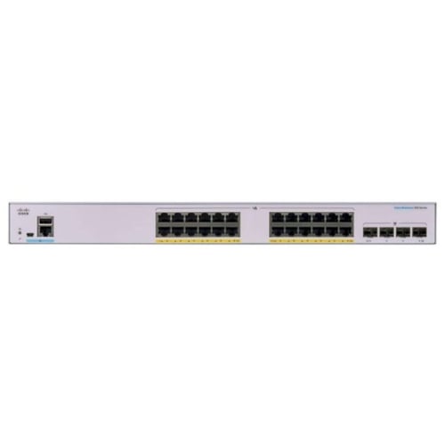 Мережевий комутатор Cisco CBS250-24P-4X-EU