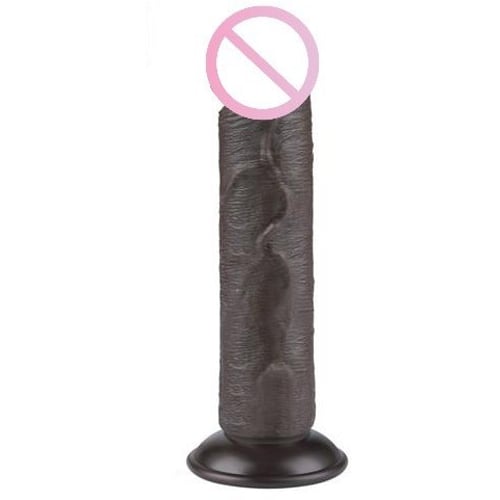 Фаллоимитатор LoveToy Sliding-Skin Dual Layer Dong 8" Black