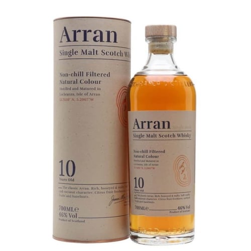 Віскі Arran 10 Years Old, tube (0,7 л) (BW25013)