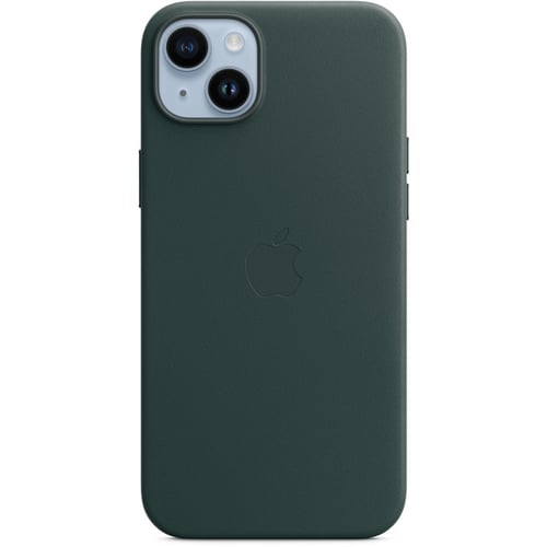 Чехол для iPhone Apple Leather Case with MagSafe Forest Green (MPPA3) for iPhone 14 Plus