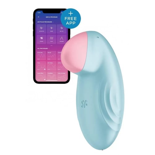 Вибратор Satisfyer Tropical Tip Light Blue