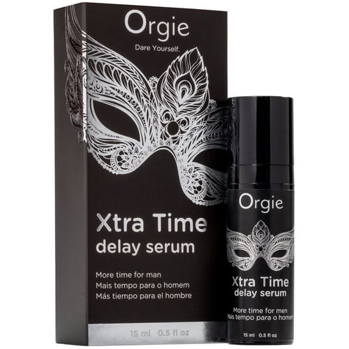 Сироватка-пролонгатор Orgie Xtra Time Delay Serum, 15 мл, без анестетиків, на силіконовій основі