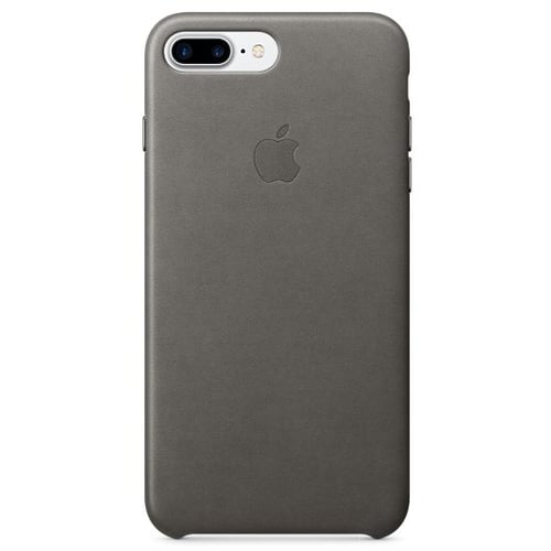 Чохол для iPhone Apple Leather Case Storm Gray (MMYE2) for iPhone 8 Plus/iPhone 7 Plus