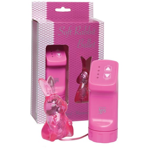 Клиторальный вибратор Dream Toys Soft Rabbit Bullet Pink