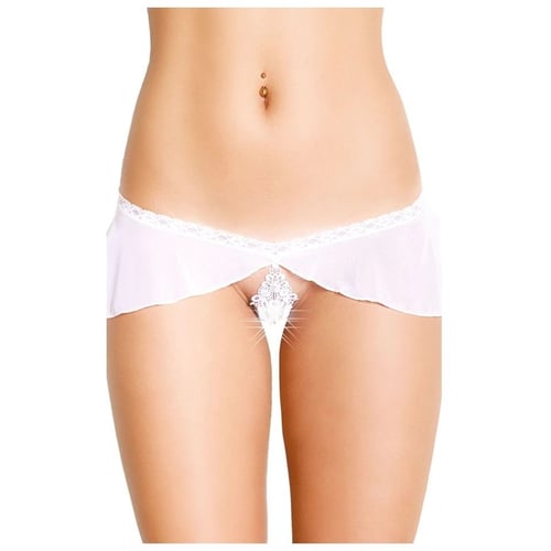 Женские стринги SoftLine - G-String 2406, S/M (white)