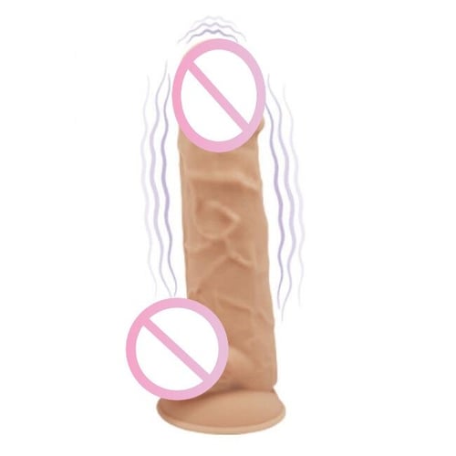 Фалоімітатор з вібрацією SilexD Norman Vibro Flesh (MODEL 1 size 8,5in)