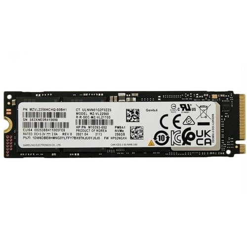 Samsung PM9A1 256 GB (MZ-VL22560_OEM)