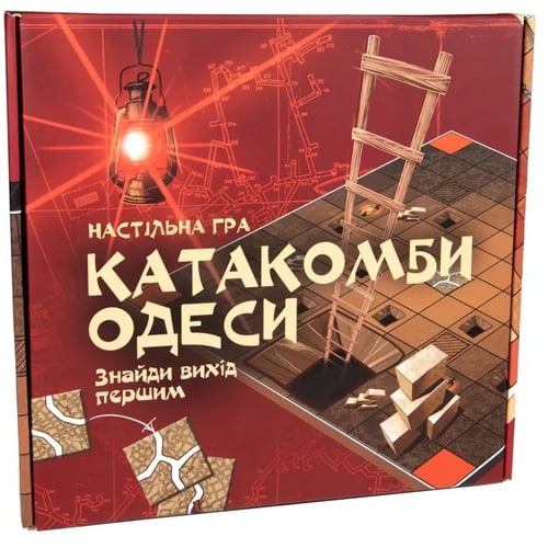 Настольная игра Strateg Катакомбы Одессы на украинском языке (30285)